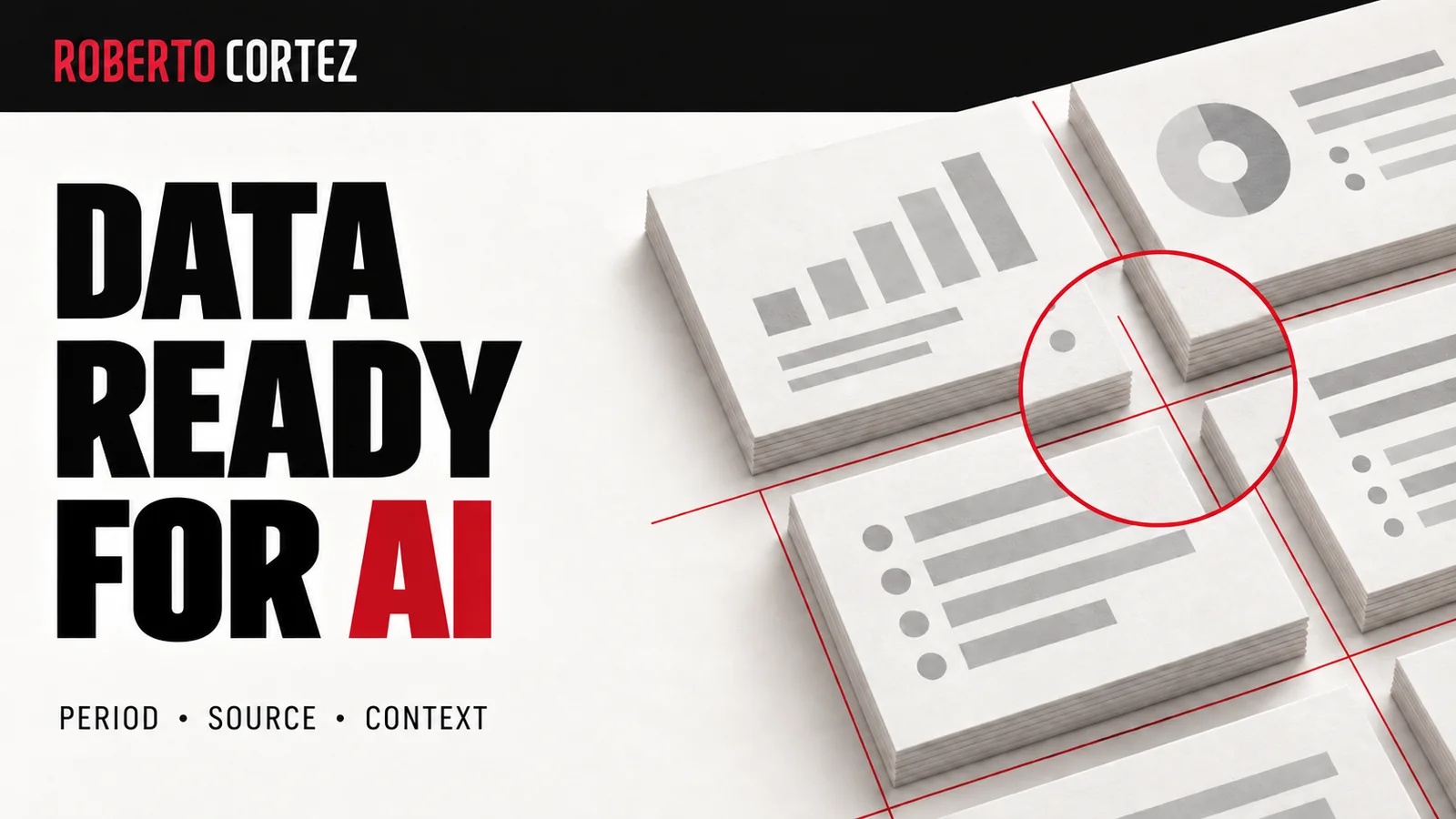 Editorial cover: AI data analysis for businesses