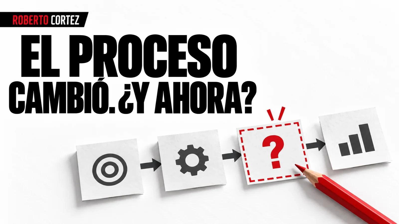 El proceso ha cambiado: identificar la etapa que necesita revisión