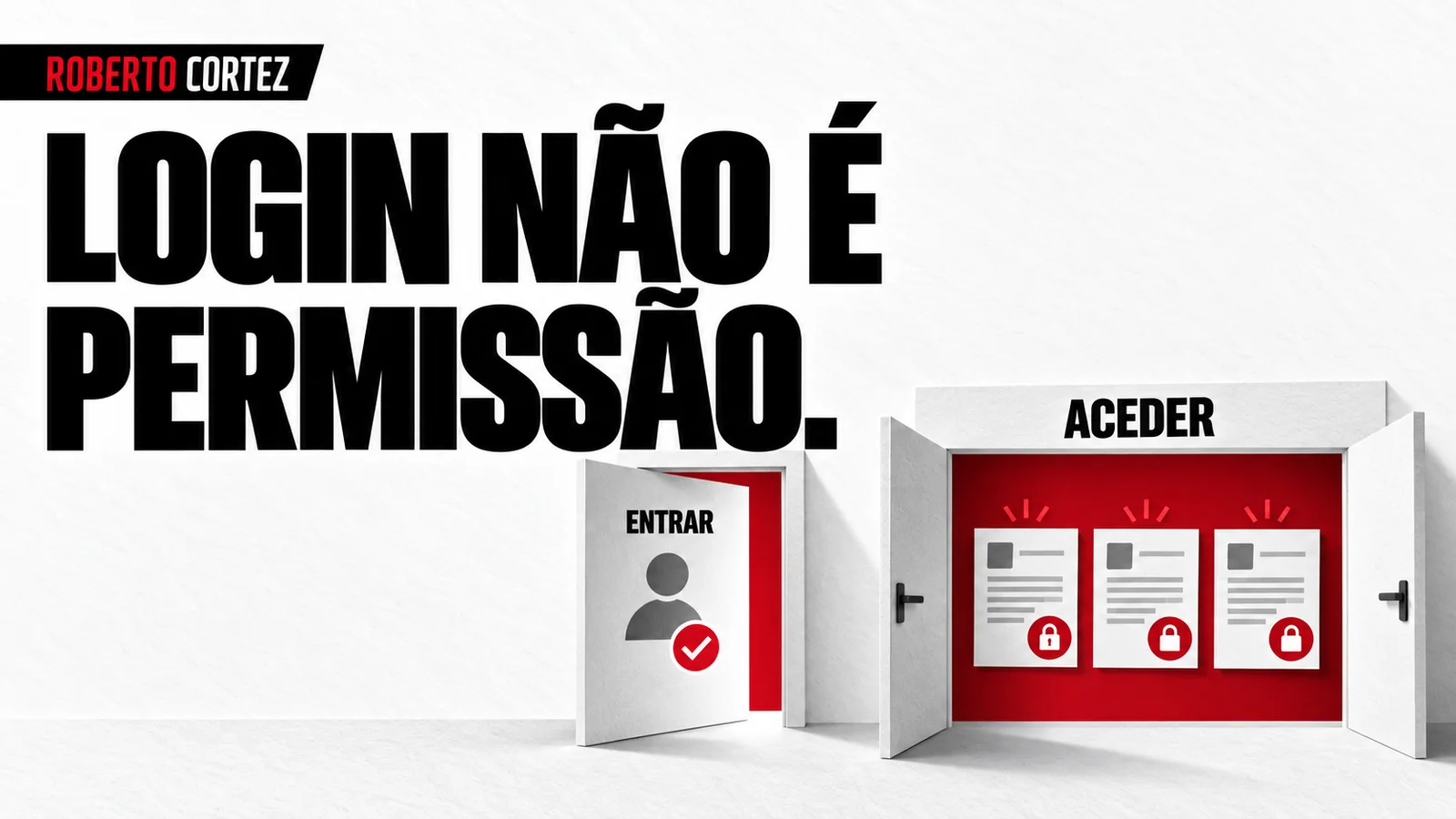 Login não é permissão: entrar e aceder são verificações distintas