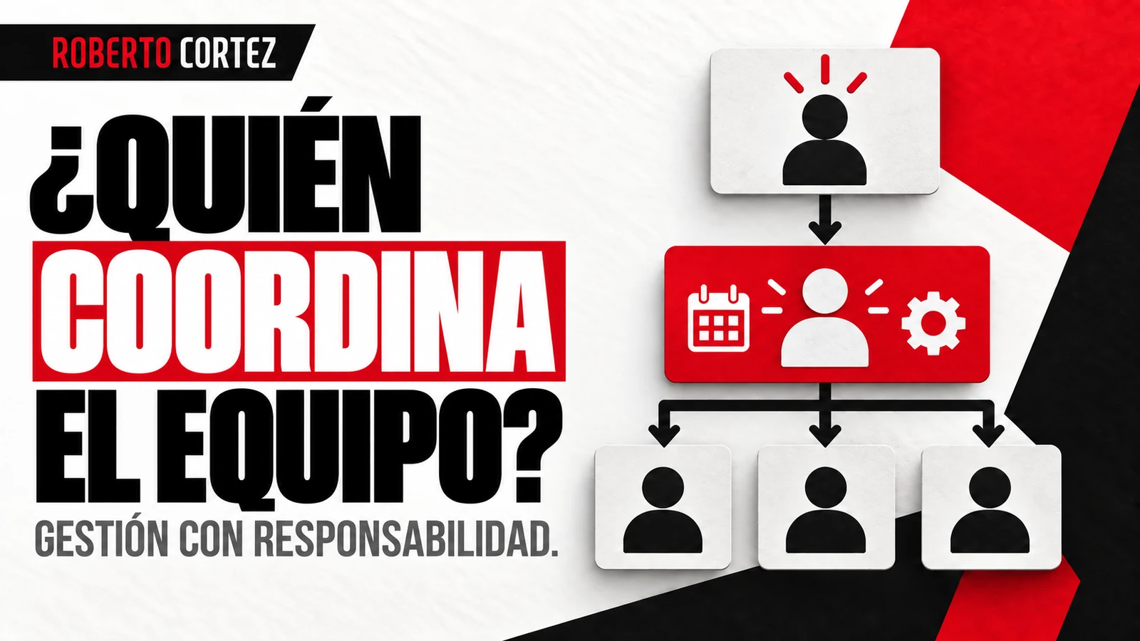 Quién coordina al equipo: gestión con responsabilidad