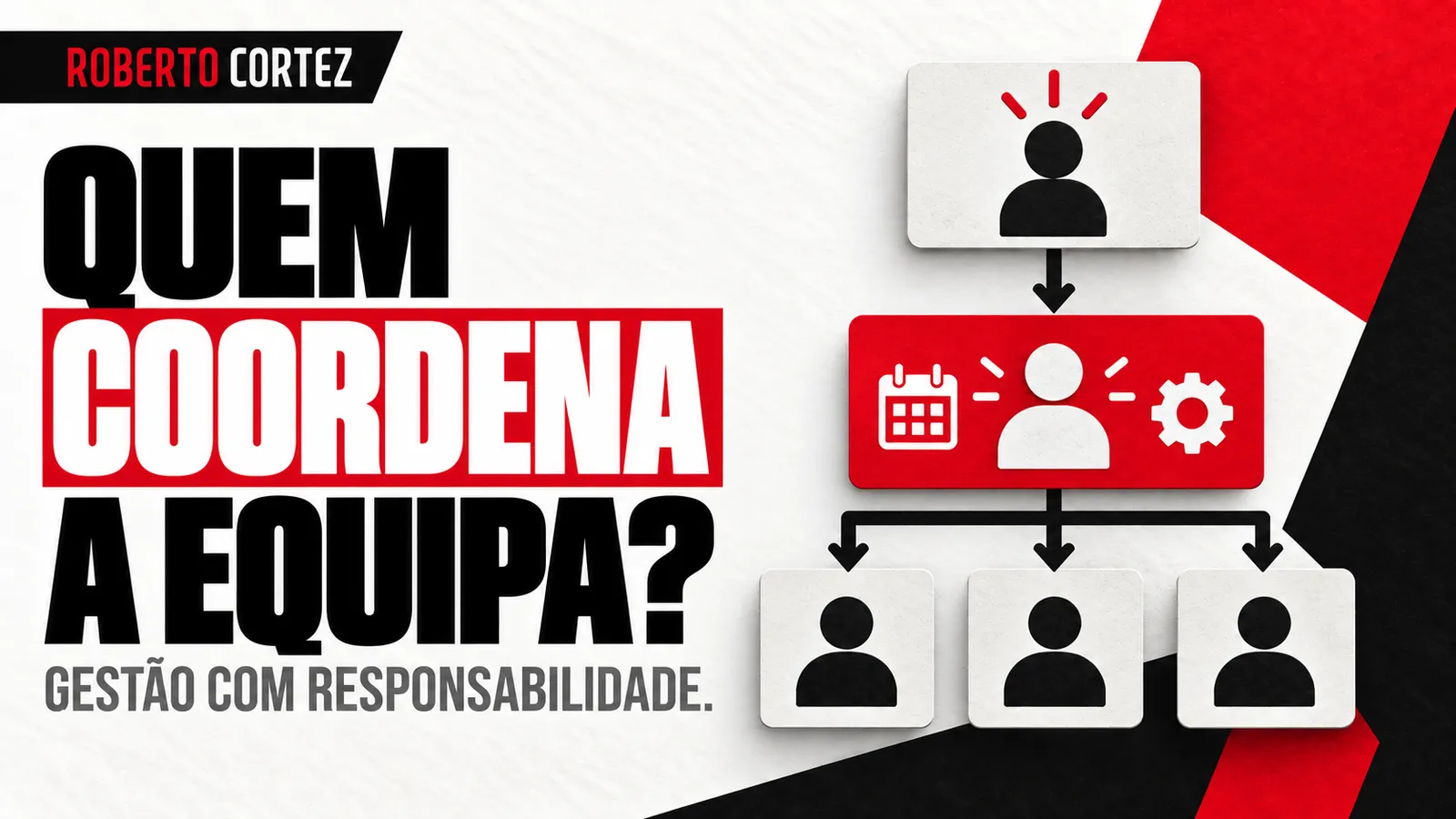 Quem coordena a equipa: gestão com responsabilidade