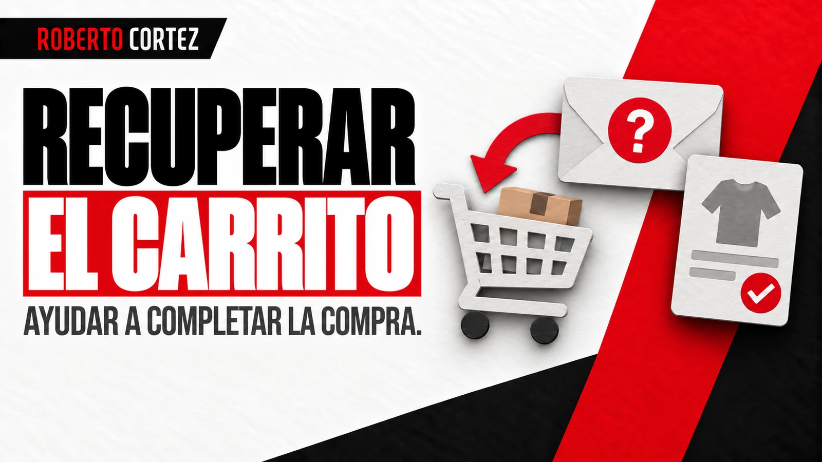 Carrito de compra y un mensaje para aclarar una duda
