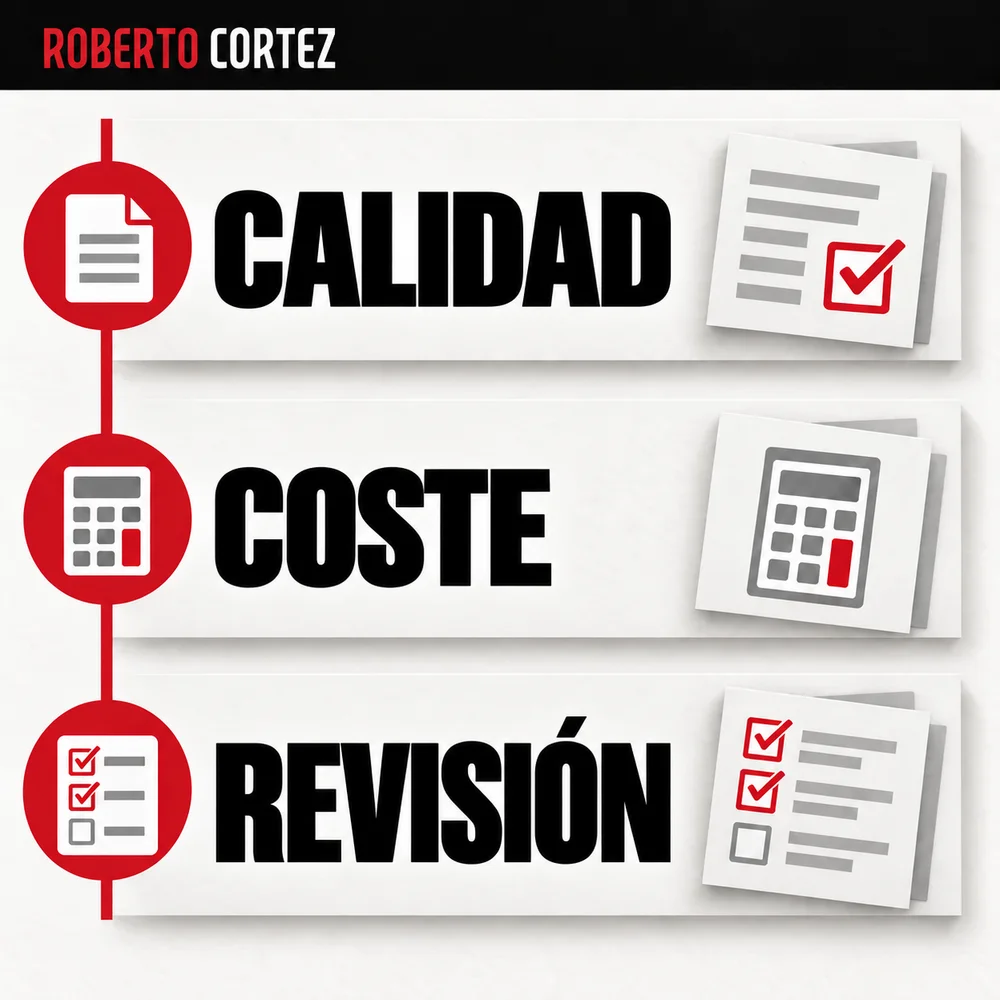 Compara la calidad de la respuesta, el coste de ejecución y el trabajo de revisión. Prueba los modelos con las mismas tareas y criterios antes de elegir.