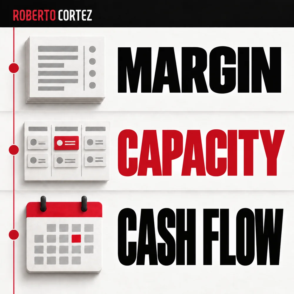 MARGIN, CAPACITY, CASH FLOW