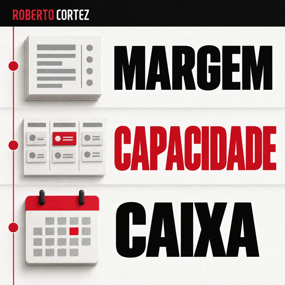 MARGEM, CAPACIDADE, CAIXA