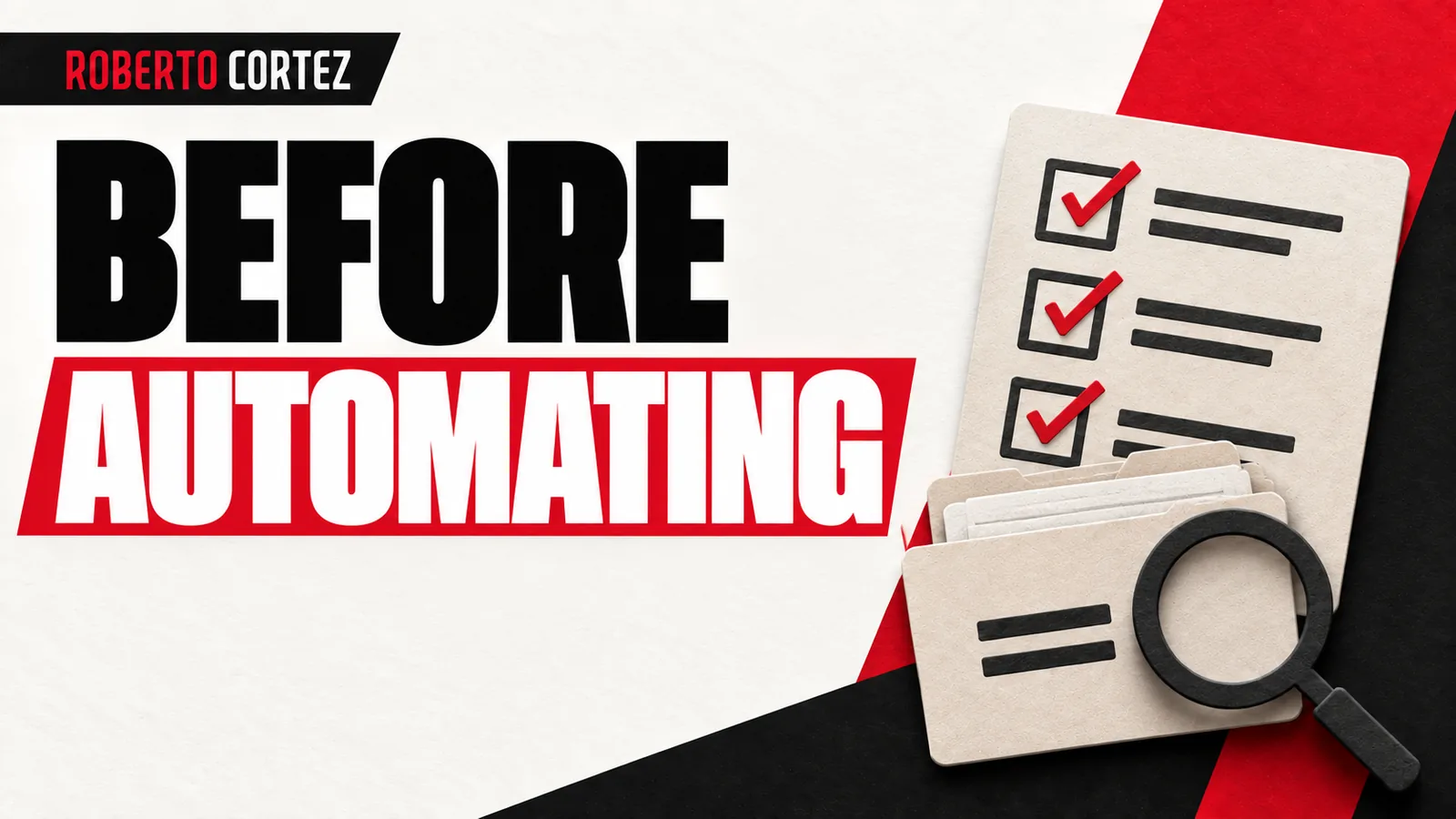 Build This Inventory Before Choosing Your Company's First Automation
