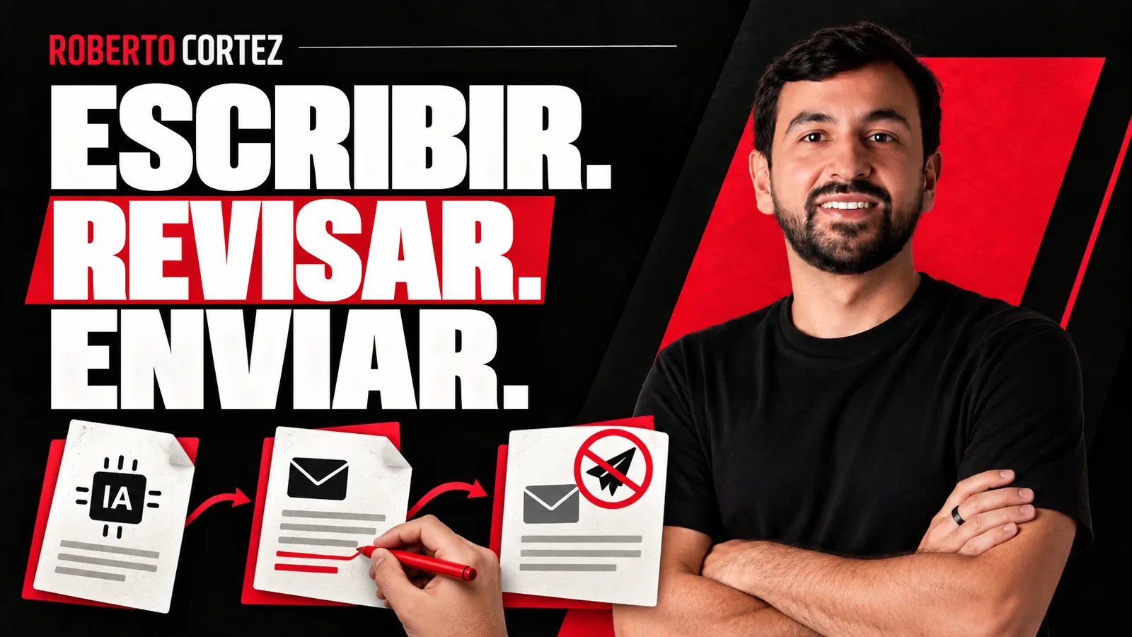 Cómo usar IA para preparar respuestas de correo sin darle libertad para enviarlas