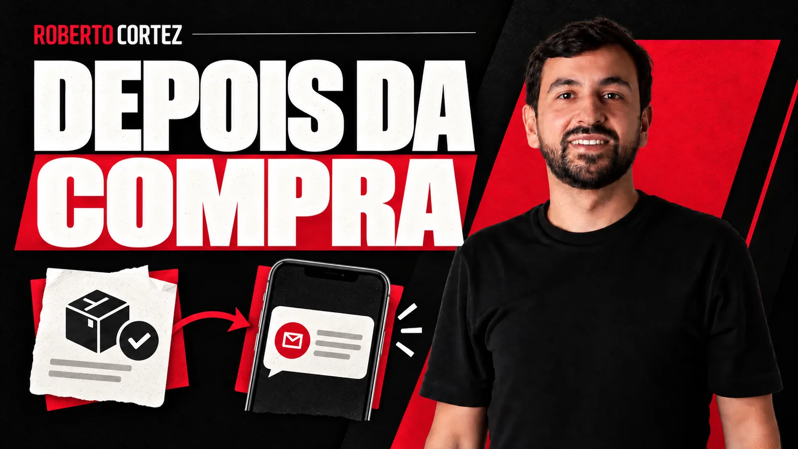 A primeira mensagem depois da compra: o exemplo simples de automação que vi na minha própria aula