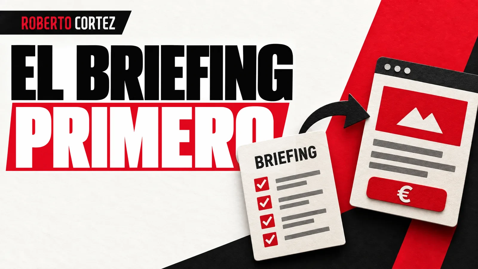 El briefing que necesitas antes de pedir a la IA una página de ventas