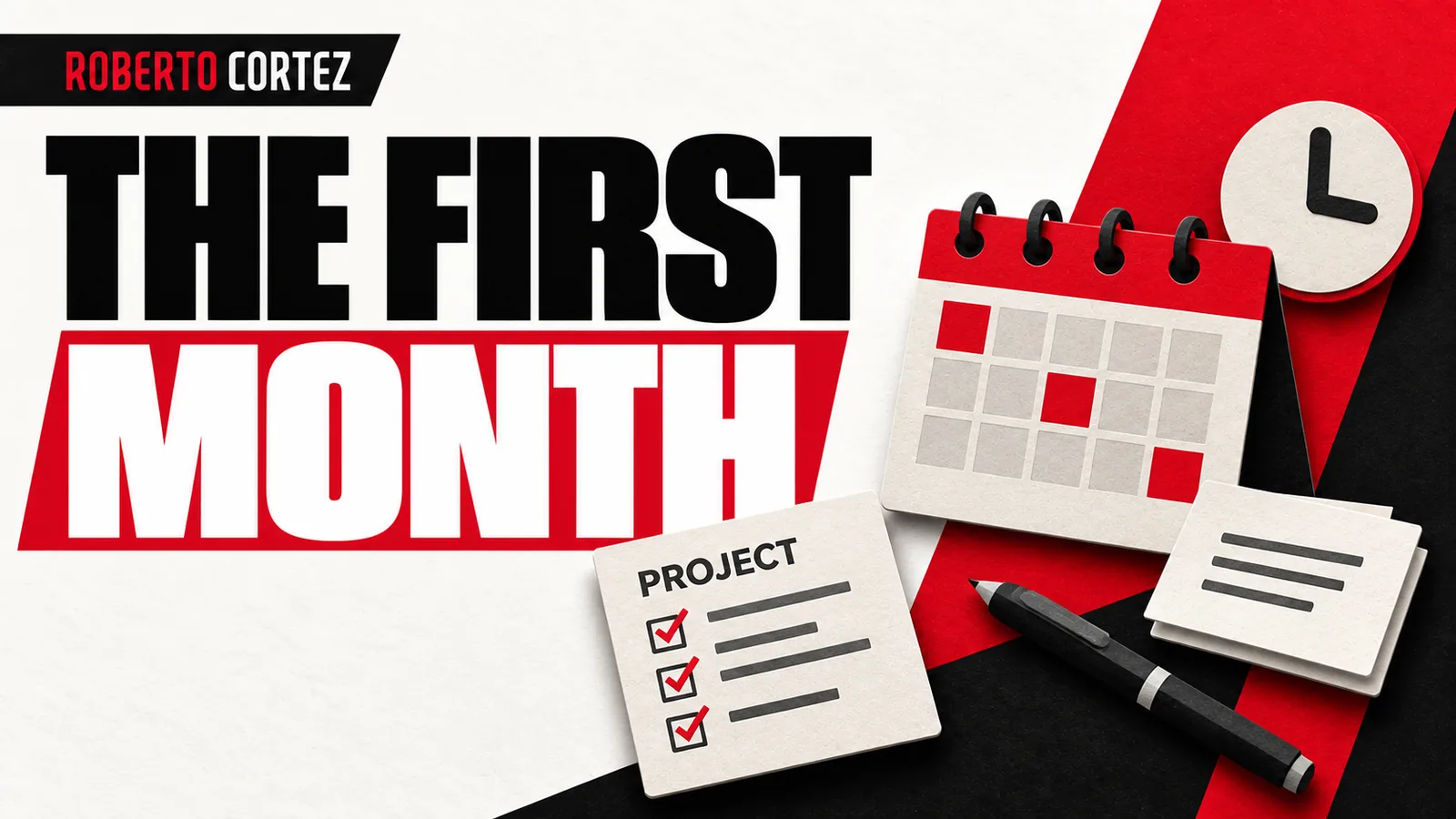 How to organise a project's first month without promising to fix everything