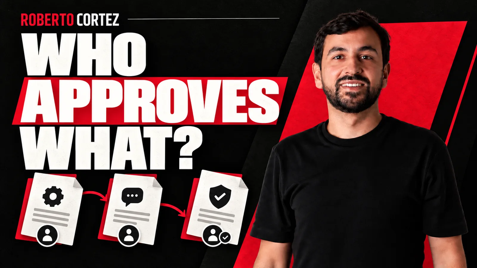 Who approves what when onboarding a marketing client?