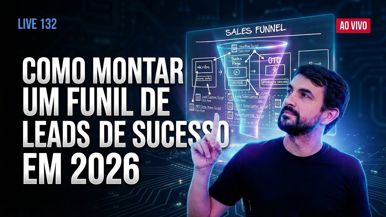 Miniatura do vídeo: Como montar um funil de leads de sucesso em 2026 | Sextas Ímpares #132